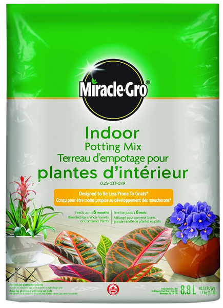 can miracle gro potting mix be used for indoor plants Miracle Gro All Purpose Indoor Potting Mix