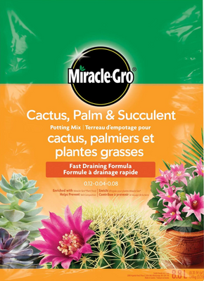 Miracle Gro Cactus Palm and Succulent Potting Mix | 8.8L