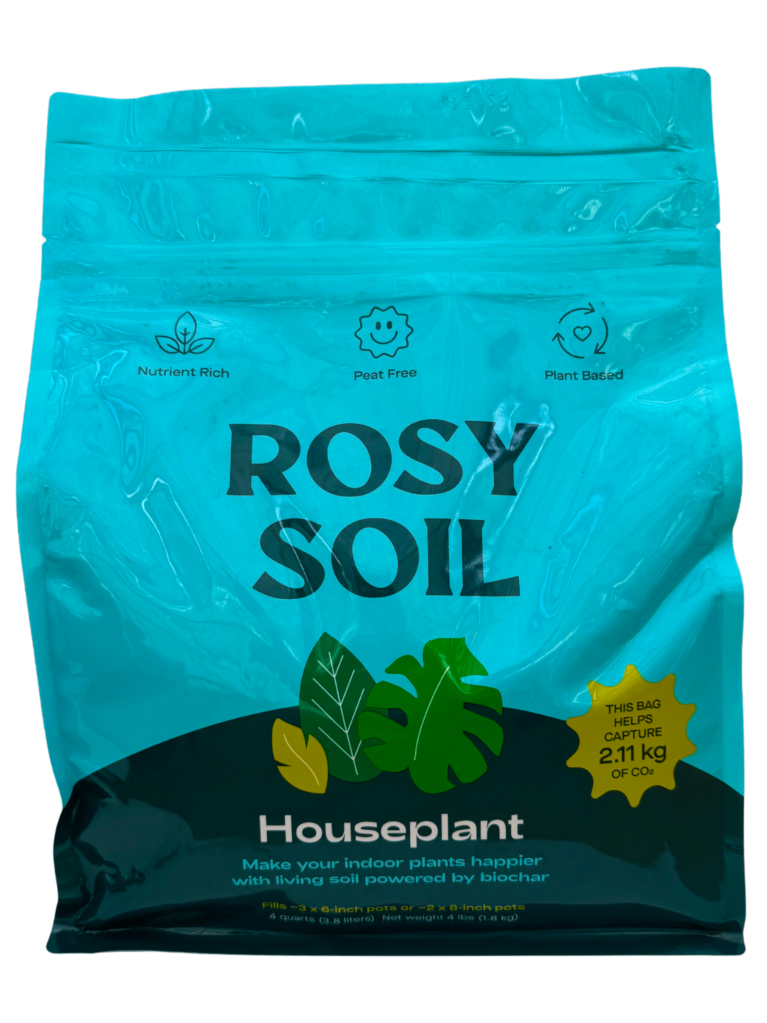 Rosy Soil Houseplant Soil 3.8L